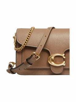 Shopperit<Coach Tabby Chain Clutch -nahkalaukku B4/DARK STONE