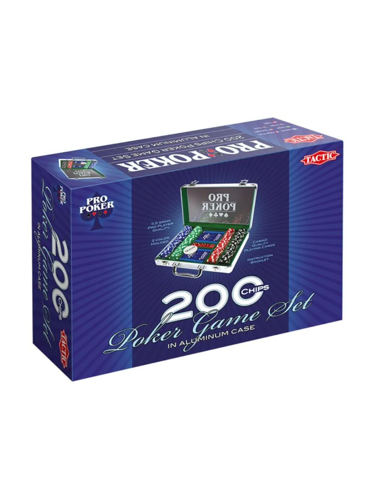 Pelit<TACTIC Korttipeli Pokeri 200