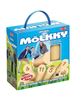 Ulkolelut<TACTIC Lautapeli Mölkky pahvilaatikossa