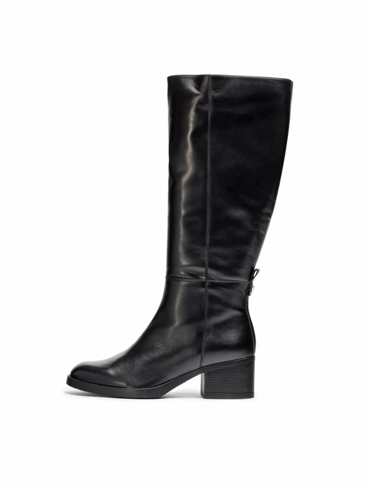 Saappaat<Wonders Tall Boot Heel XL -nahkasaappaat ISY NEGRO