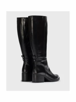 Saappaat<Wonders Tall Boot Heel XL -nahkasaappaat ISY NEGRO