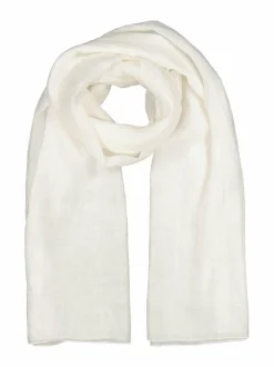 Huivit & Kaulaliinat<A+more Tamie-silkkihuivi 100 x 180 cm OFF WHITE
