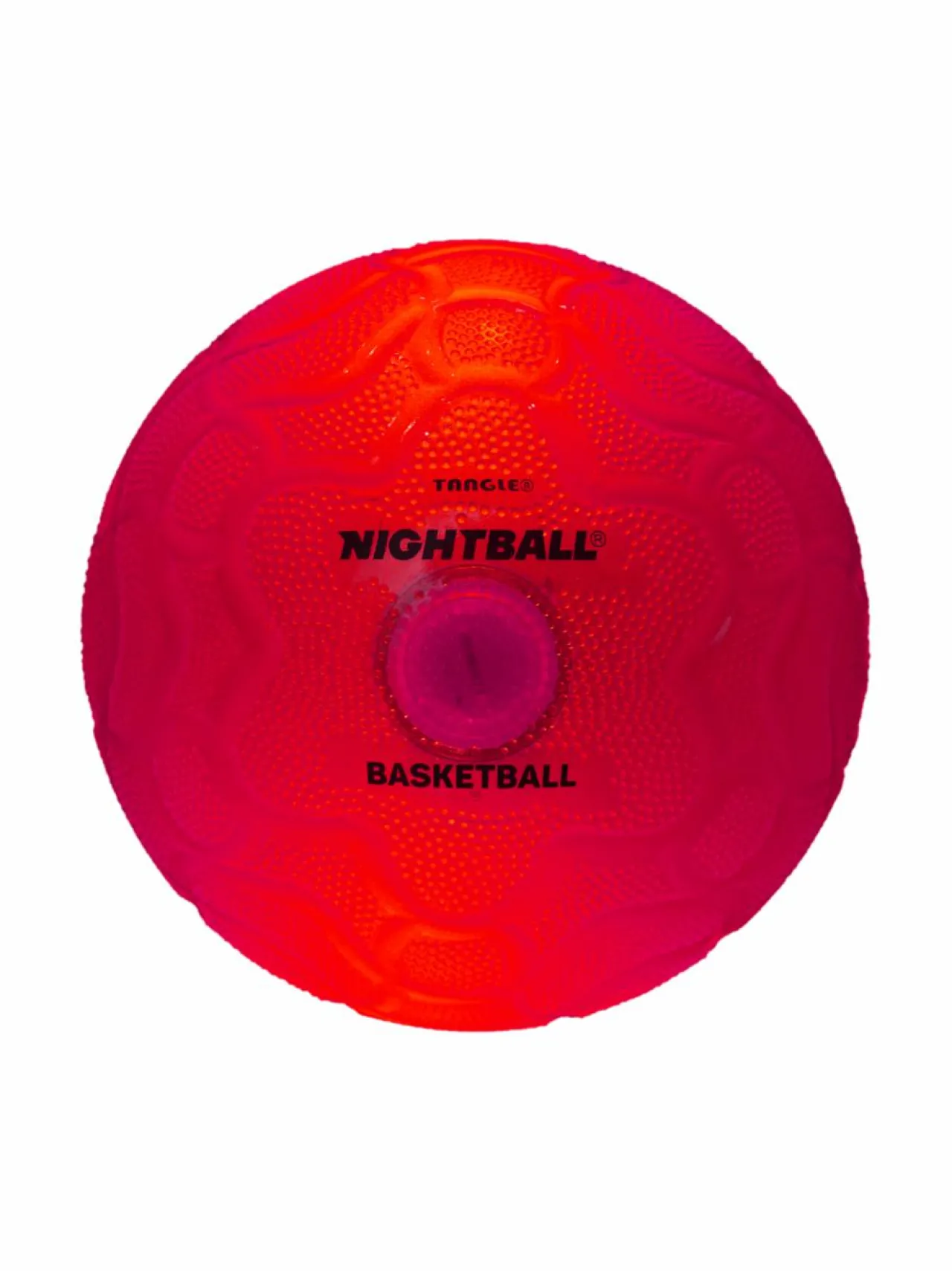 Ulkolelut<NIGHTBALL Tangle Koripallo LED-valoilla punainen, 25 cm