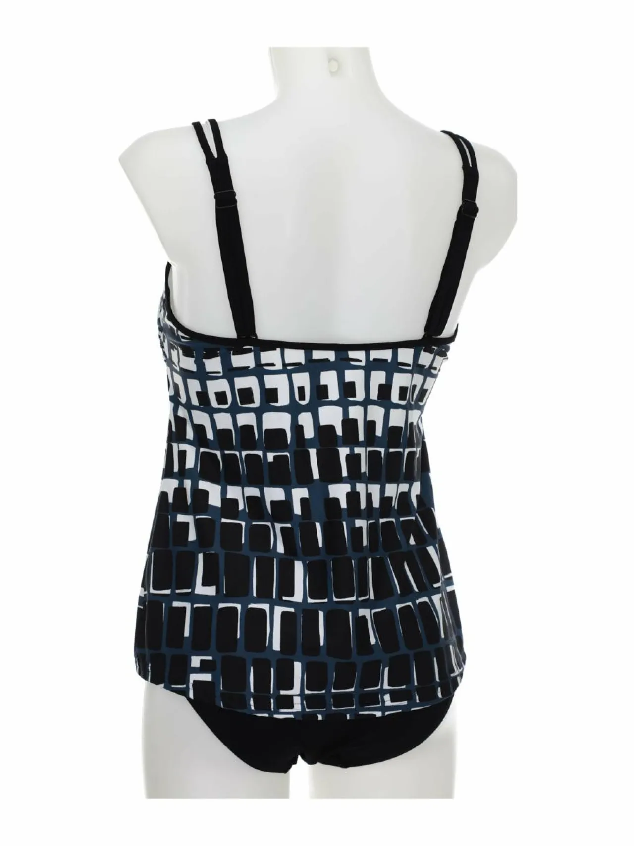 Uima-Asut<Sunflair Tankini-uimapuku 901 BLACK-WHITE