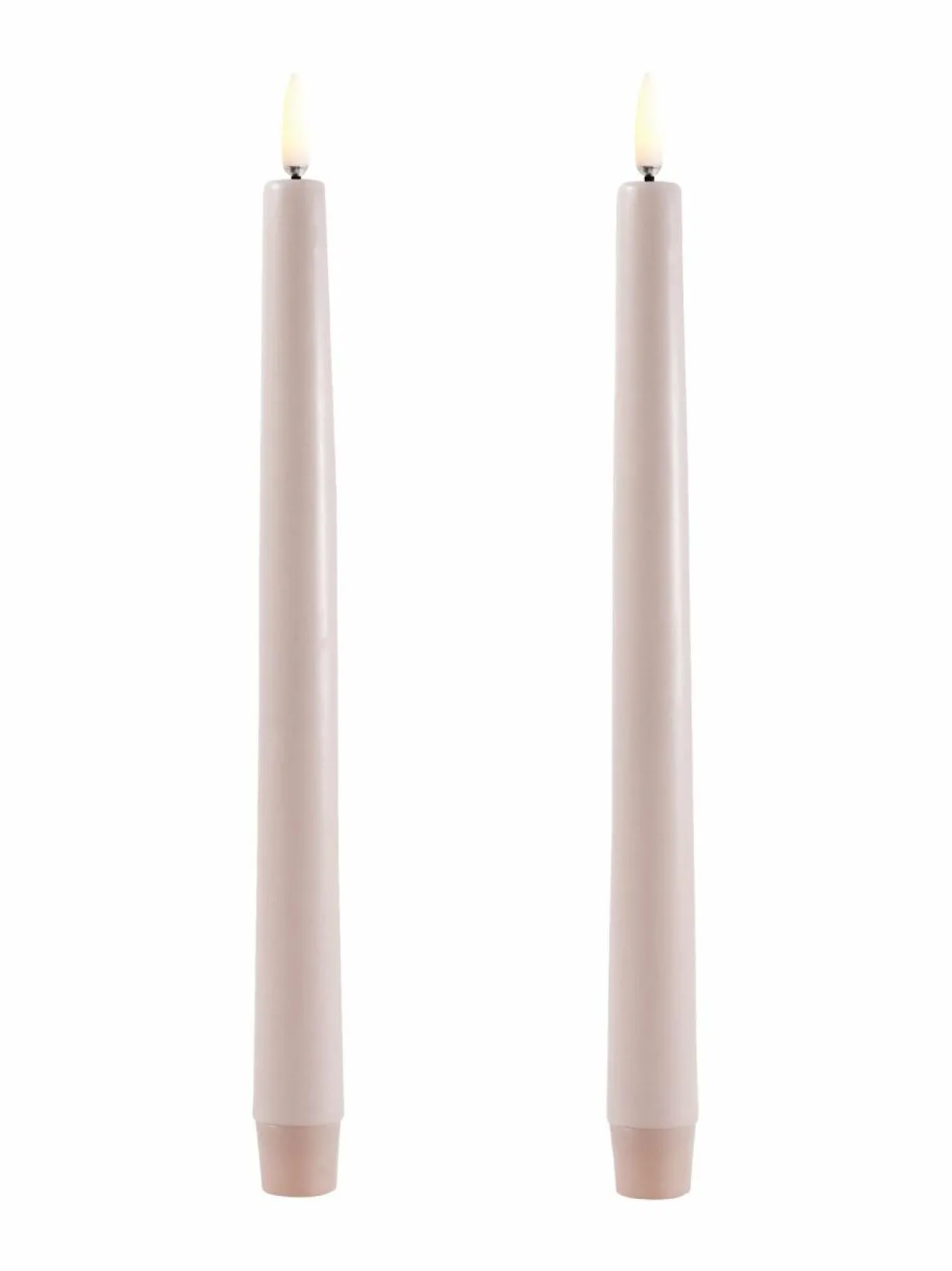 UYUNI Taper LED -pöytäkynttilä, 2 kpl^ Jouluvalot