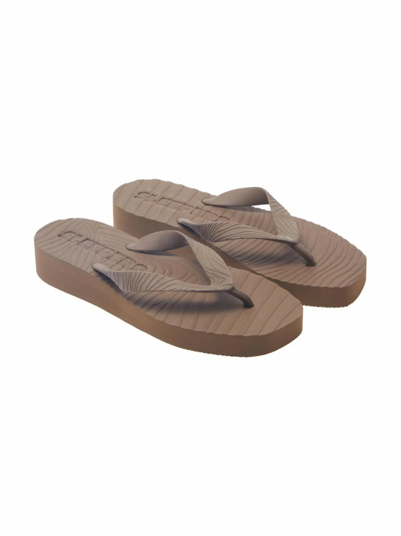 Sandaalit<SLEEPERS Tapered Platform -varvasaalit SAND
