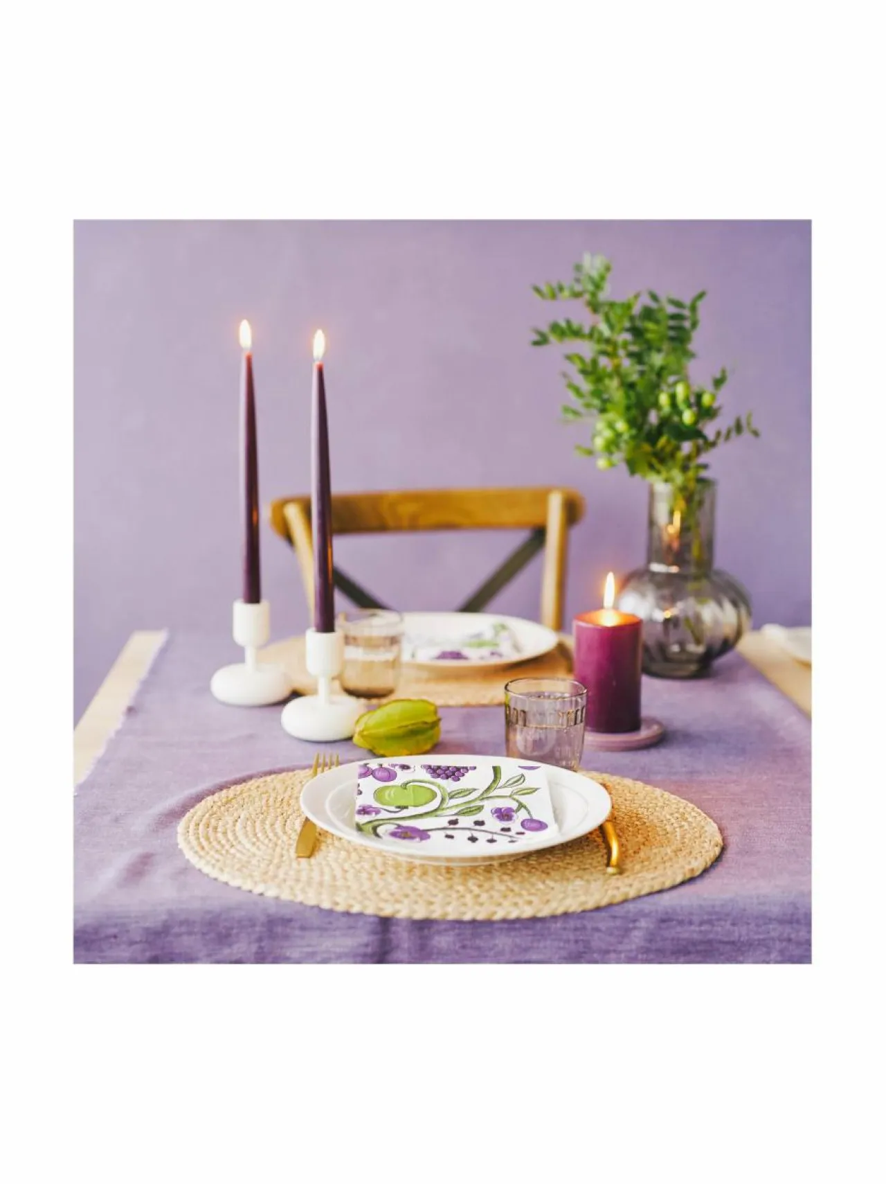 Keittiö- & Kattaustekstiilit<Havi Tarha-servetti 20 kpl 33 cm PURPLE