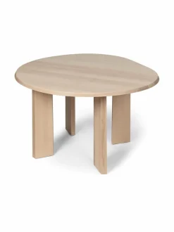 Pöydät<Ferm Living Tarn-puinen ruokapöytä WHITE OILED BEECH