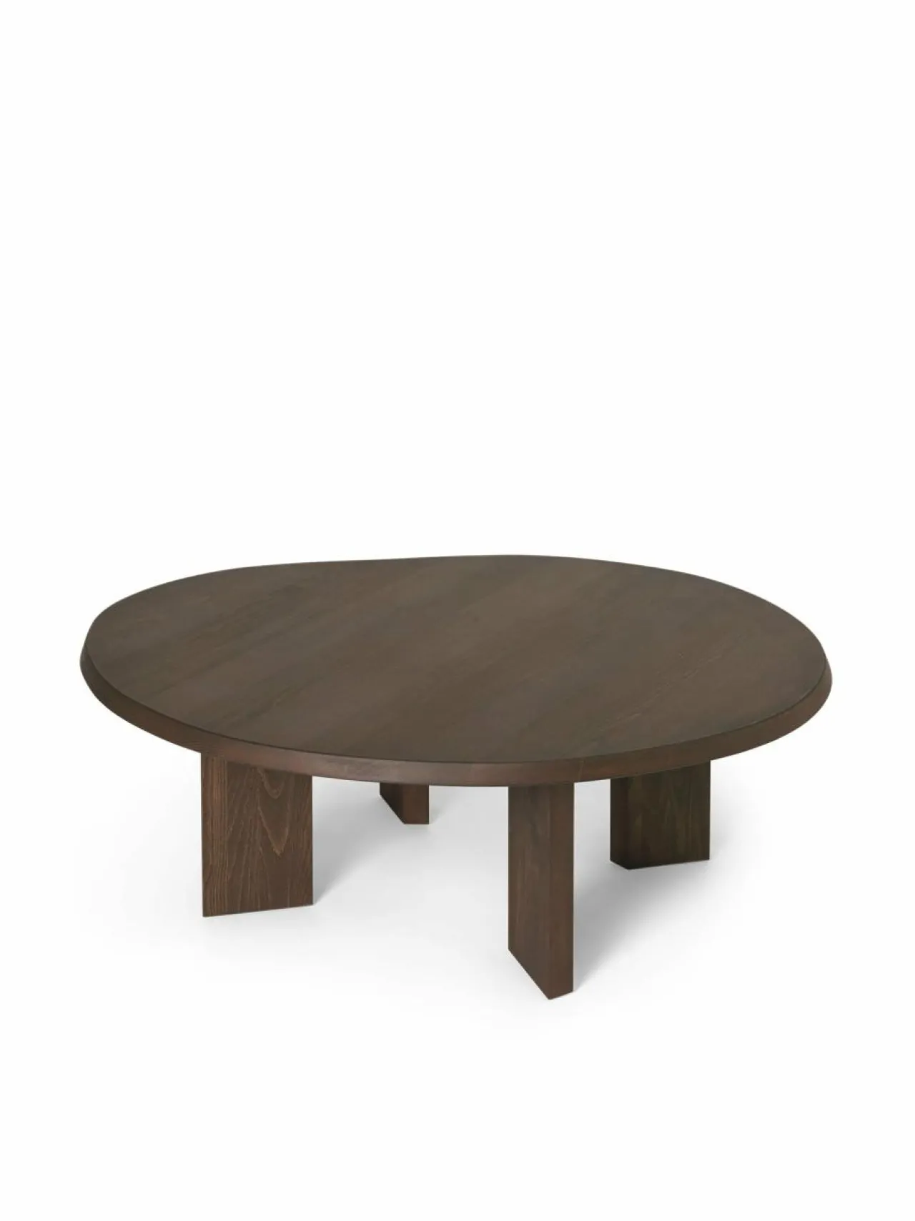 Pöydät<Ferm Living Tarn-sohvapöytä 38 x 107,6 x 108,1 cm DARK STAINED BEECH