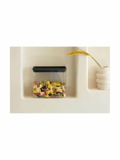 Keittiötarvikkeet<Brabantia Tasty+Stackable -säilytysastia 3,5 l CHARCOAL DARK GREY