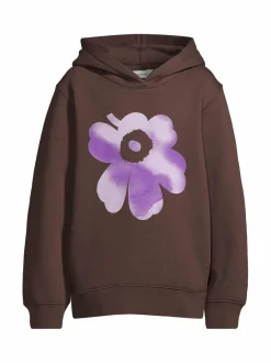 Colleget & Hupparit|Colleget & Hupparit<Marimekko Tavaton Akvarelli Unikko -huppari 844 DARK BROWN, LILAC
