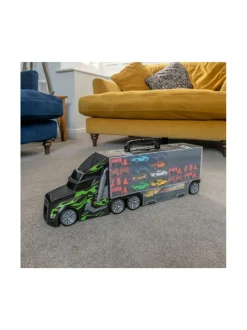 TEAMSTERZ Metro City Autonkuljetusauto ja 8 metalliautoa, 56 cm^ Autot Ja Muut Ajoneuvot