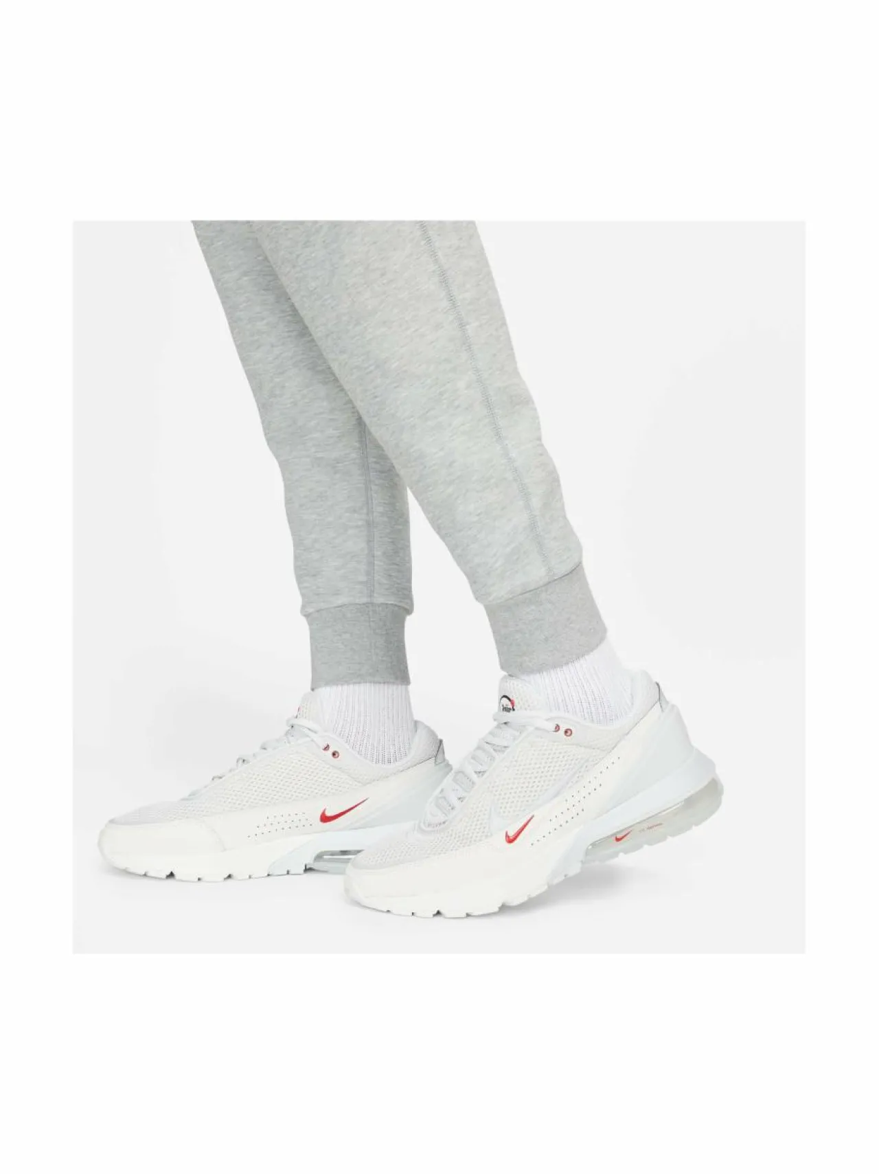 Urheiluhousut & Treenitrikoot<Nike Tech Fleece -collegehousut 063 DK GREY HEATHER/BLACK
