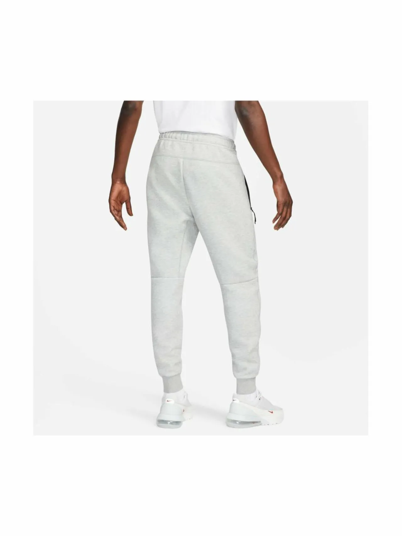 Urheiluhousut & Treenitrikoot<Nike Tech Fleece -collegehousut 063 DK GREY HEATHER/BLACK