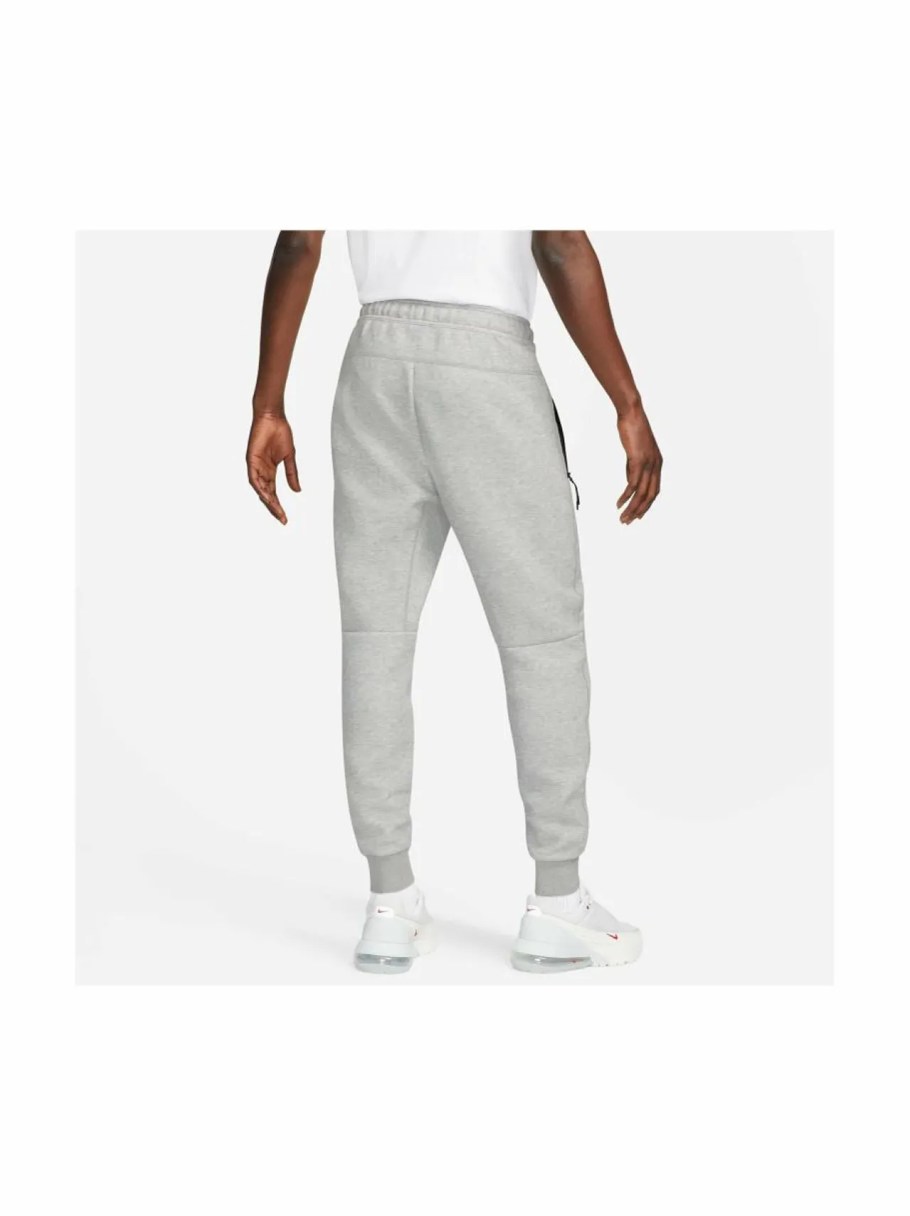 Urheiluhousut & Treenitrikoot<Nike Tech Fleece -collegehousut 063 DK GREY HEATHER/BLACK