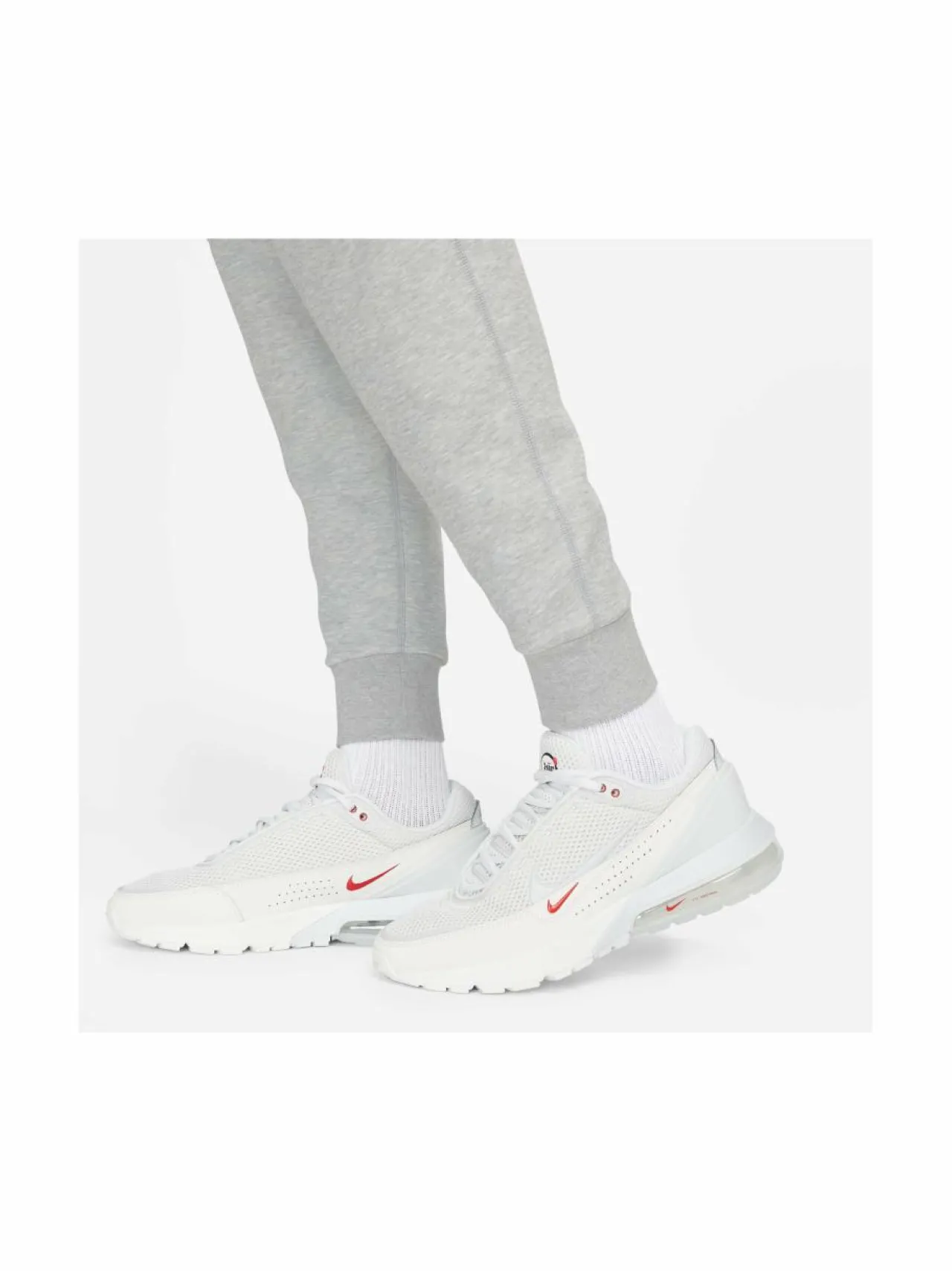 Urheiluhousut & Treenitrikoot<Nike Tech Fleece -collegehousut 063 DK GREY HEATHER/BLACK