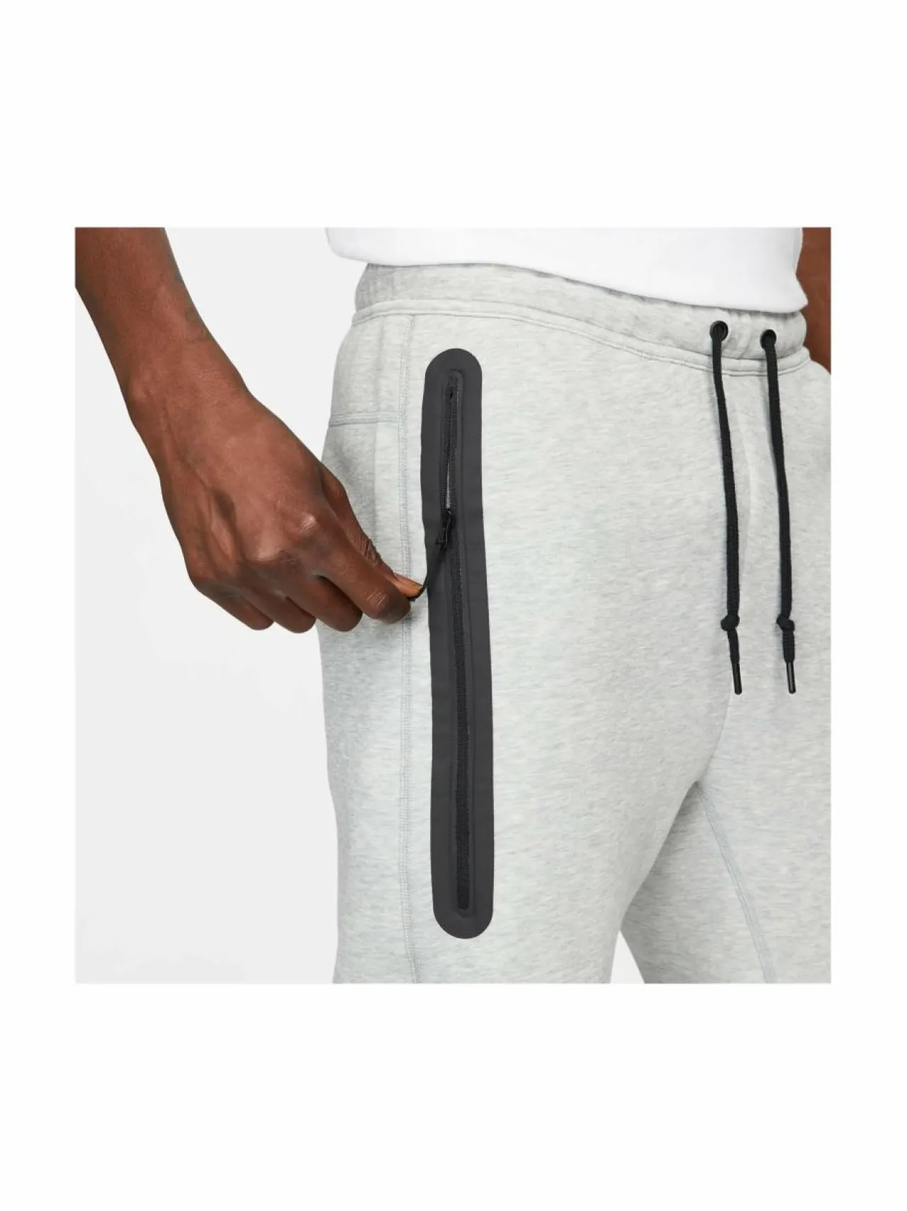 Urheiluhousut & Treenitrikoot<Nike Tech Fleece -collegehousut 063 DK GREY HEATHER/BLACK