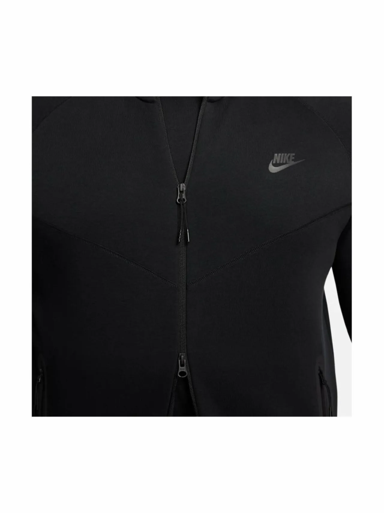 Paidat, Hupparit & Colleget<Nike Tech Fleece Windrunner -huppari 010 BLACK/BLACK