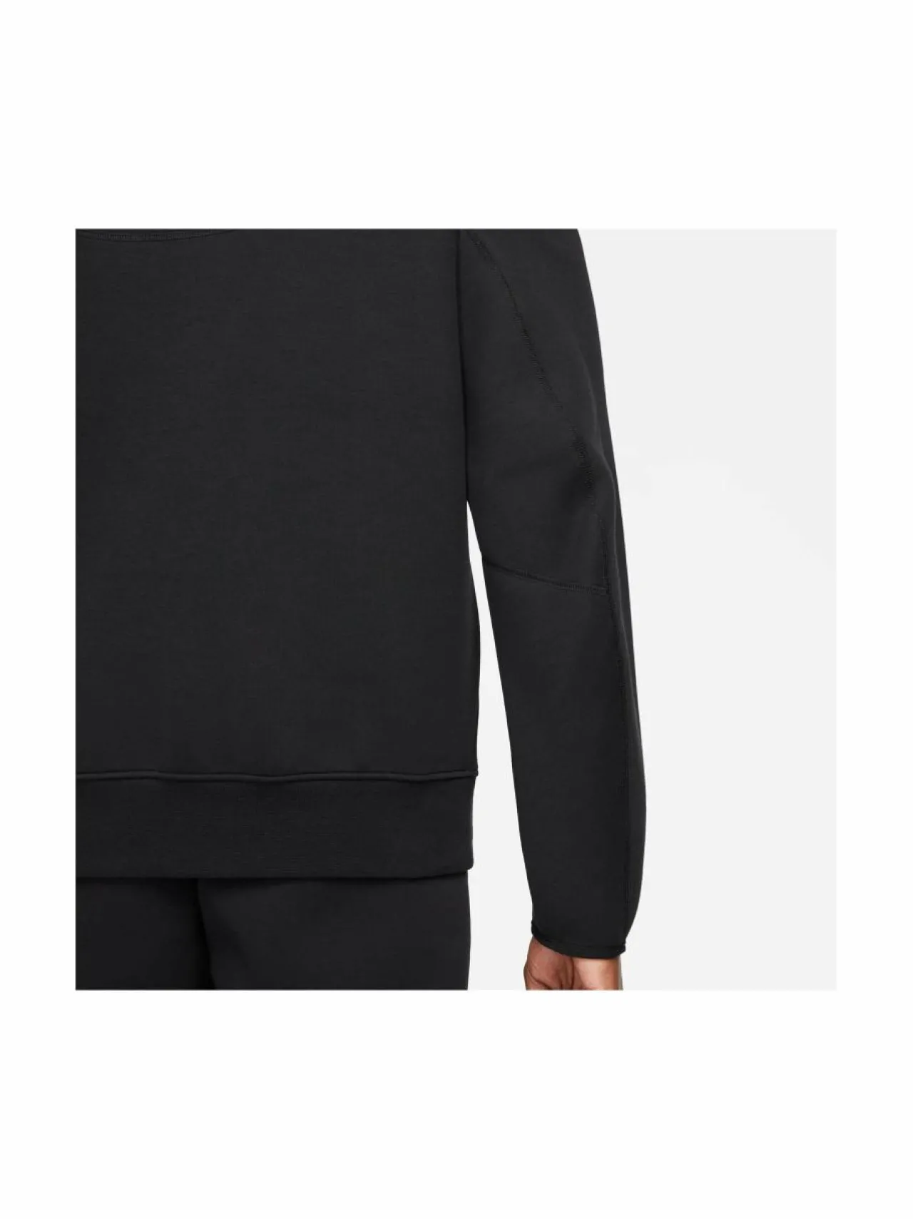 Paidat, Hupparit & Colleget<Nike Tech Fleece Windrunner -huppari 010 BLACK/BLACK