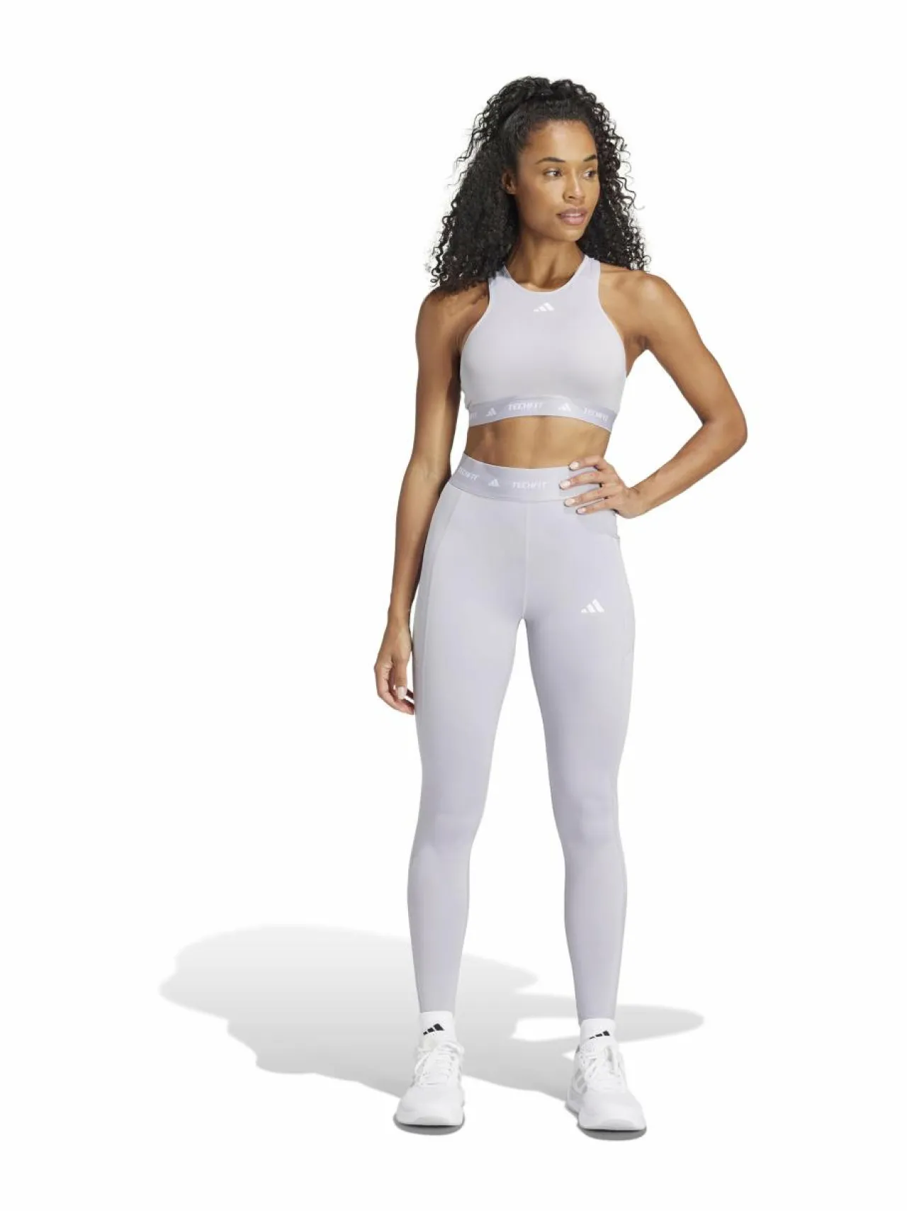 Urheiluhousut & Treenitrikoot<adidas Performance Techfit Stash Pocket Full Length -leggingsit IX4990 GLOGRY