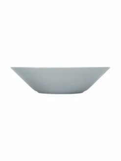 Lautaset & Kulhot<Iittala Teema- syvä lautanen 21 cm HELMENHARMAA