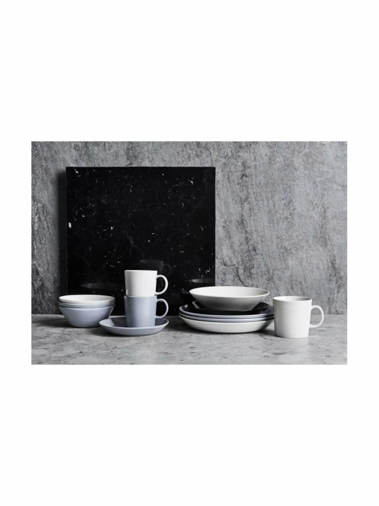 Lautaset & Kulhot<Iittala Teema- syvä lautanen 21 cm VALKOINEN