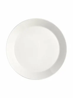 Lautaset & Kulhot<Iittala Teema-posliinilautanen, 23 cm VALKOINEN