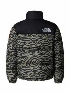 Ulkoiluvaatteet<The North Face Teen 1996 Retro Nuptse -untuvatakki CLAY GREY TNF TIGER STR