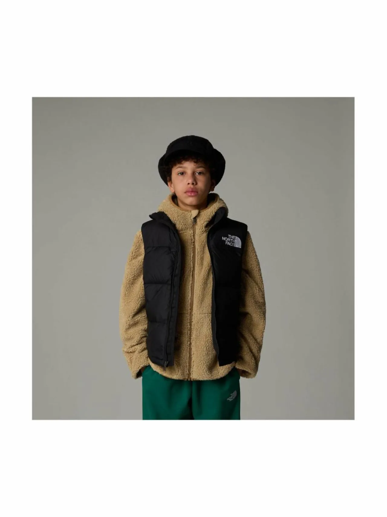 Ulkoiluvaatteet<The North Face Teen 1996 Retro Nuptse -untuvaliivi TNF BLACK