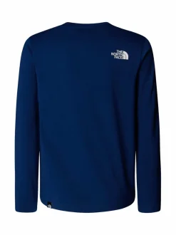 Pitkähihaiset Trikoopaidat<The North Face Teen Easy -trikoopaita BLUE