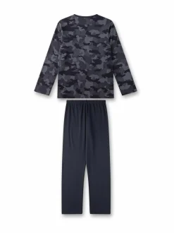 Yöasut & Kylpytakit<Sanetta Teens Long -pyjama 2-osainen 5352 DARK NAVY
