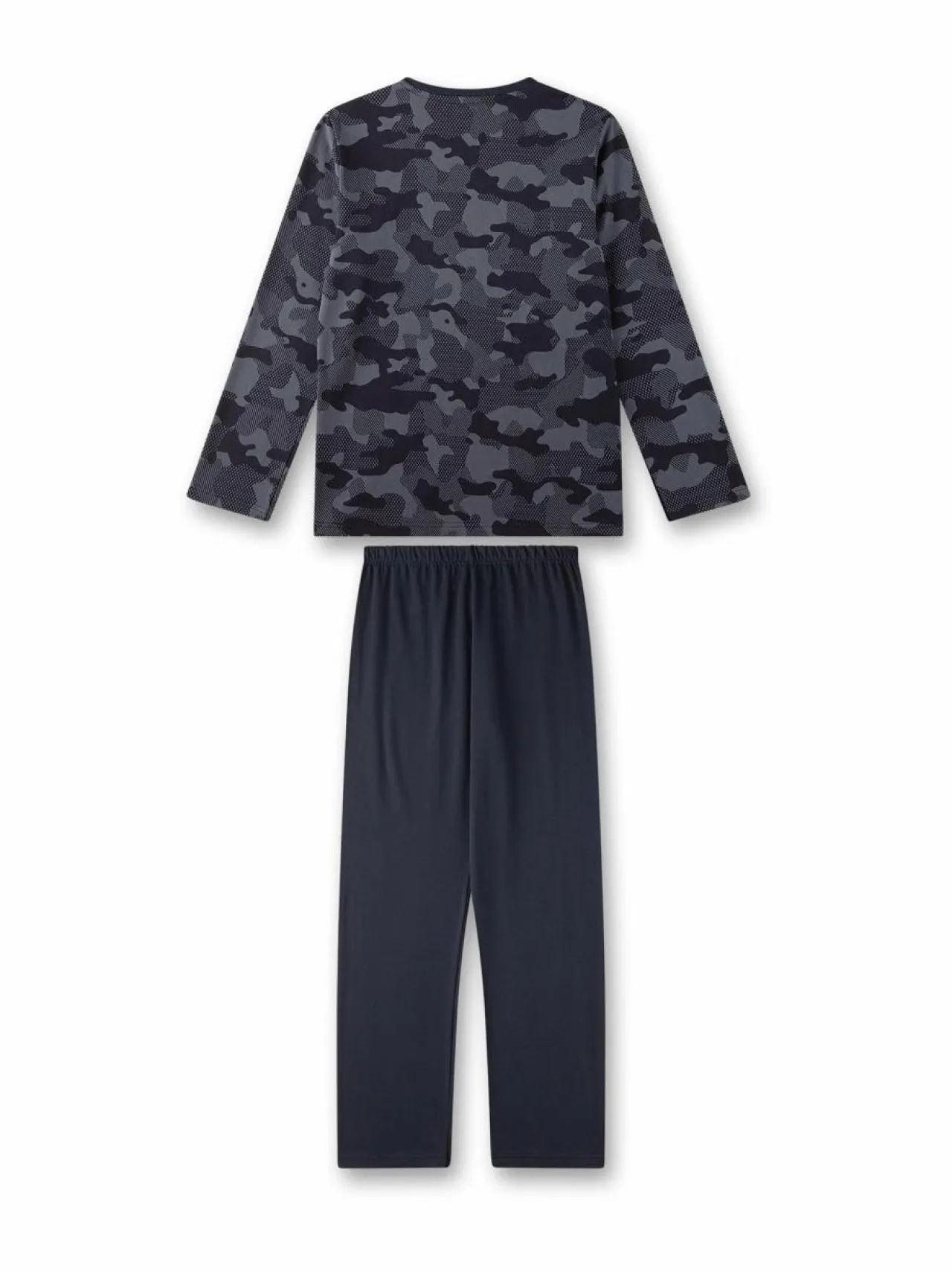 Yöasut & Kylpytakit<Sanetta Teens Long -pyjama 2-osainen 5352 DARK NAVY