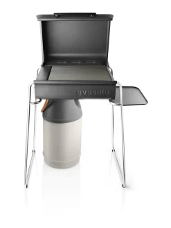 Eva Solo Outdoor Terassigrillin jalat ja sivupöytä^ Grillit & Grillitarvikkeet