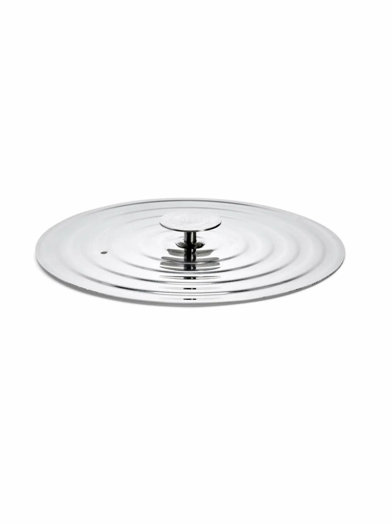 Keitto- & Paistoastiat<De Buyer Teräskansi paistinpannulle Ø 20-24 cm