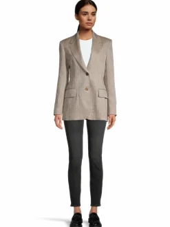 Bleiserit & Jakut<Max Mara Studio Teso-pellavableiseri 004 TABACK