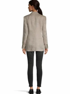Bleiserit & Jakut<Max Mara Studio Teso-pellavableiseri 004 TABACK