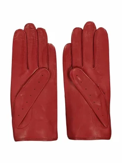 Käsineet<Sauso Tessa-nahkakäsineet RED