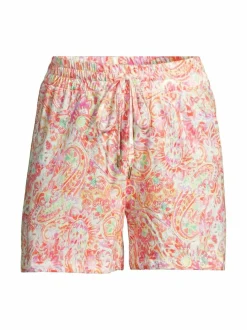 Yö- & Oloasut<A+more Tess-shortsit ORANGE/WHITE/TURQUOISE
