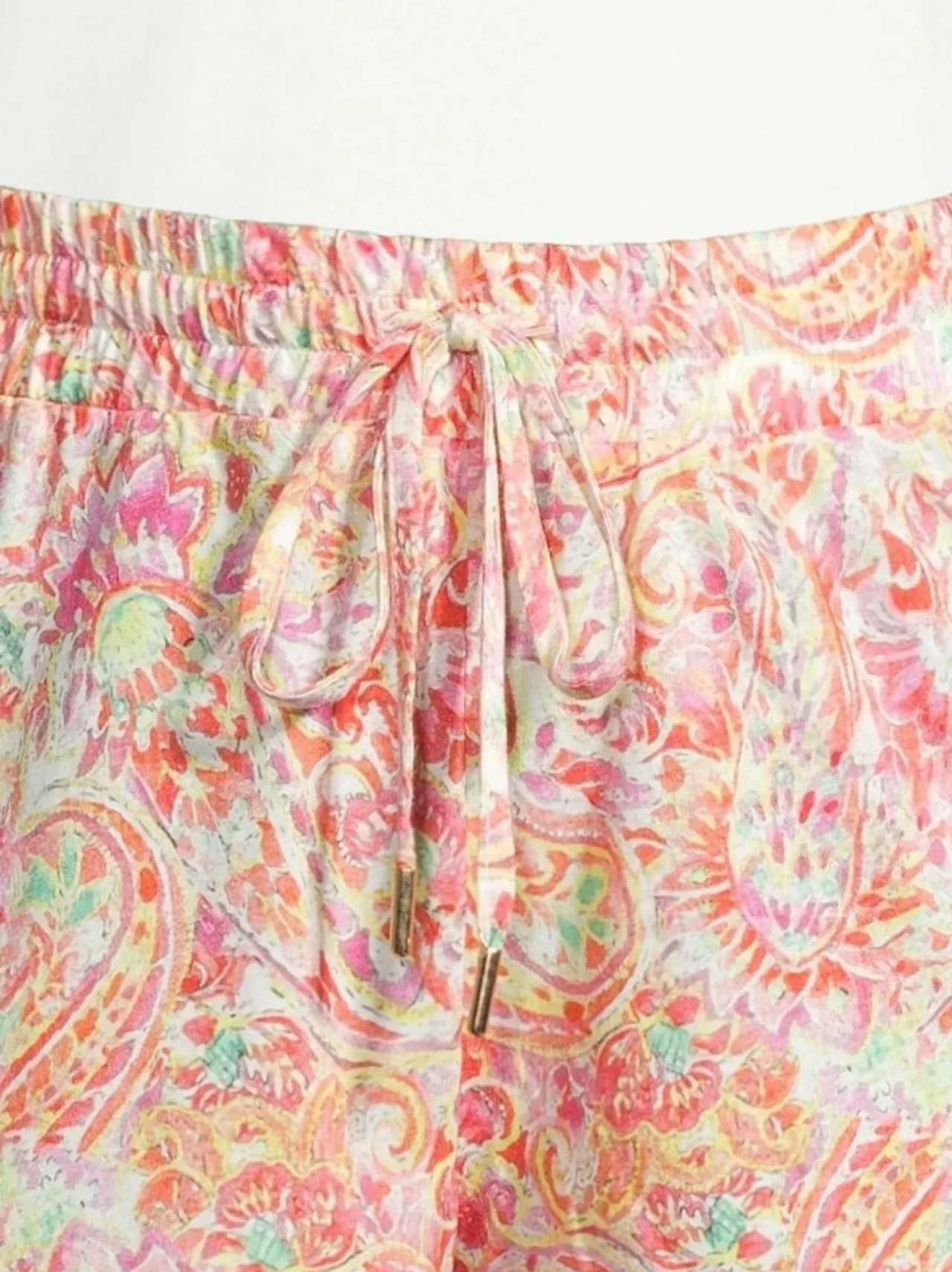 Yö- & Oloasut<A+more Tess-shortsit ORANGE/WHITE/TURQUOISE