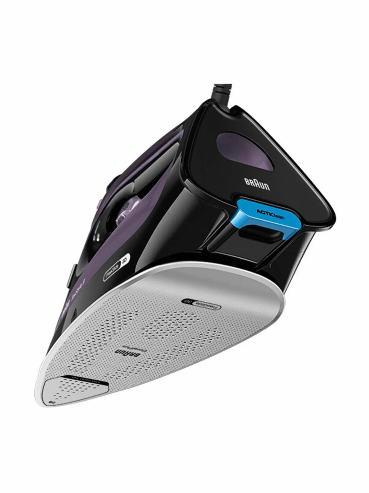 Pyykkihuolto<Braun TexStyle 9 -höyrysilitysrauta VIOLET, BLACK