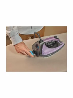 Pyykkihuolto<Braun TexStyle 9 -höyrysilitysrauta VIOLET, BLACK