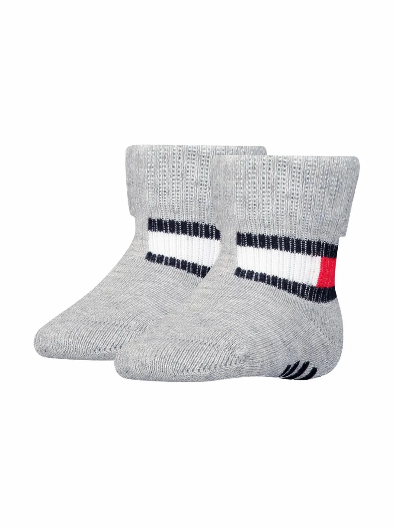 Sukat & Sukkahousut<Tommy Hilfiger TH Baby Flag -sukat 2-pack 002 LIGHT GREY MELAGNE