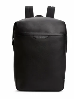 Reput<Tommy Hilfiger TH Buiness -nahkareppu BDS BLACK