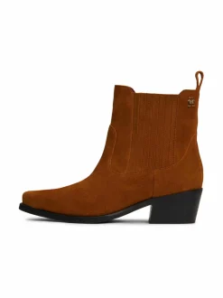 Tommy Hilfiger TH Cowboy - mokkanahkaiset saappaat^ Saappaat