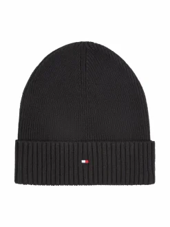 Hatut & Pipot<Tommy Hilfiger TH Flag -puuvilla-kashmirpipo OS BLACK