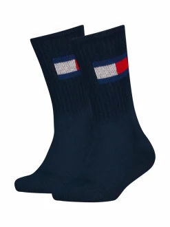 Sukat & Sukkahousut<Tommy Hilfiger TH Kids Flag -sukat 2-pack 001 NAVY