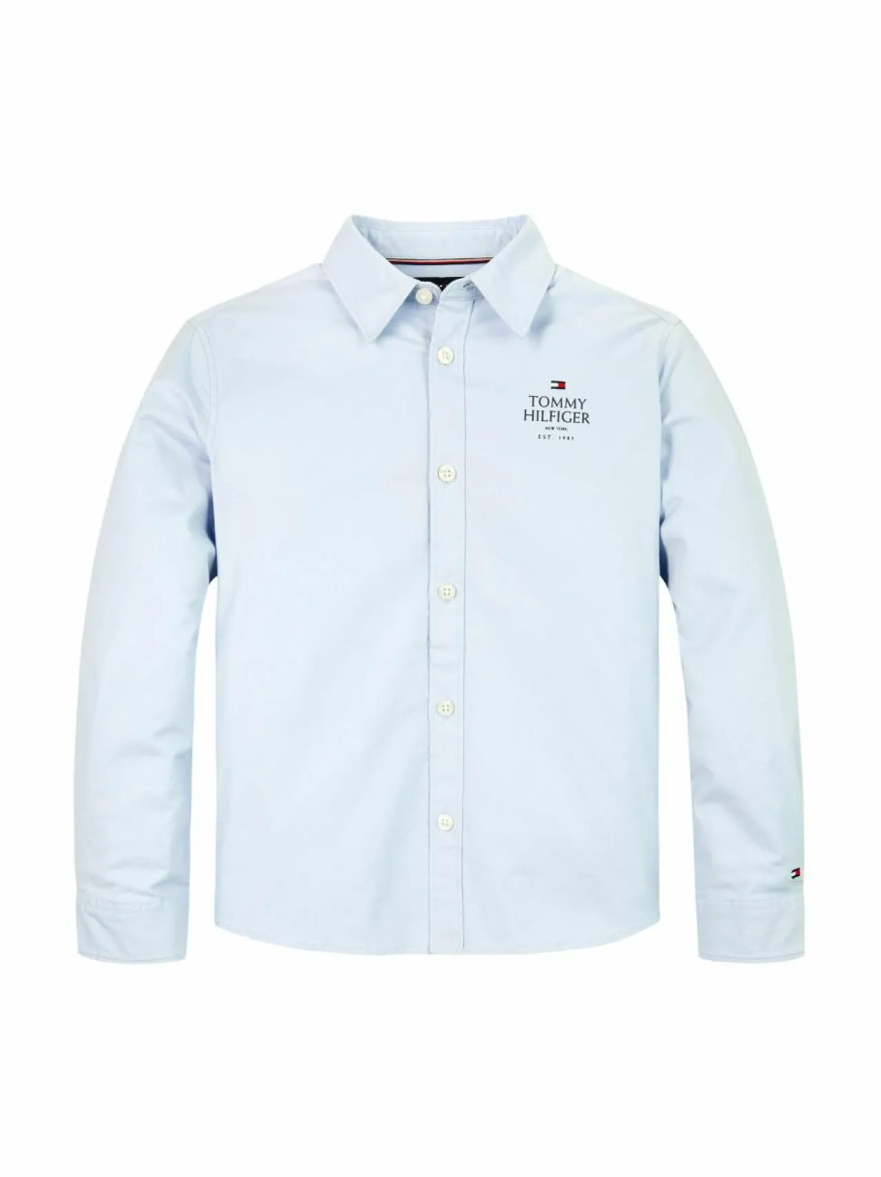 Paidat|Paidat<Tommy Hilfiger TH Logo Regular Fit Oxford -kauluspaita C1O BREEZY BLUE
