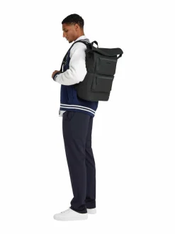 Reput<Tommy Hilfiger TH Rolltop -reppu BDS BLACK