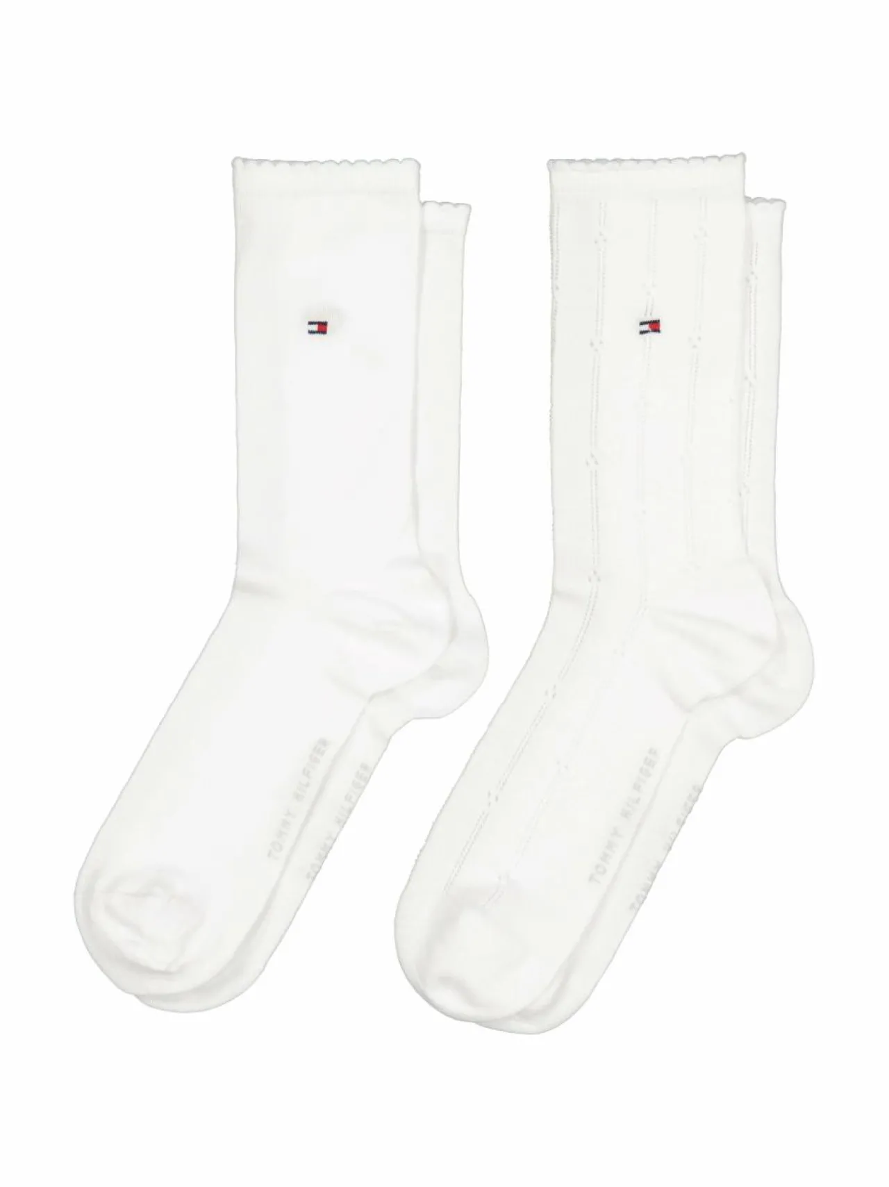 Sukat & Sukkahousut<Tommy Hilfiger TH Women Summer Structure -sukat 001 WHITE