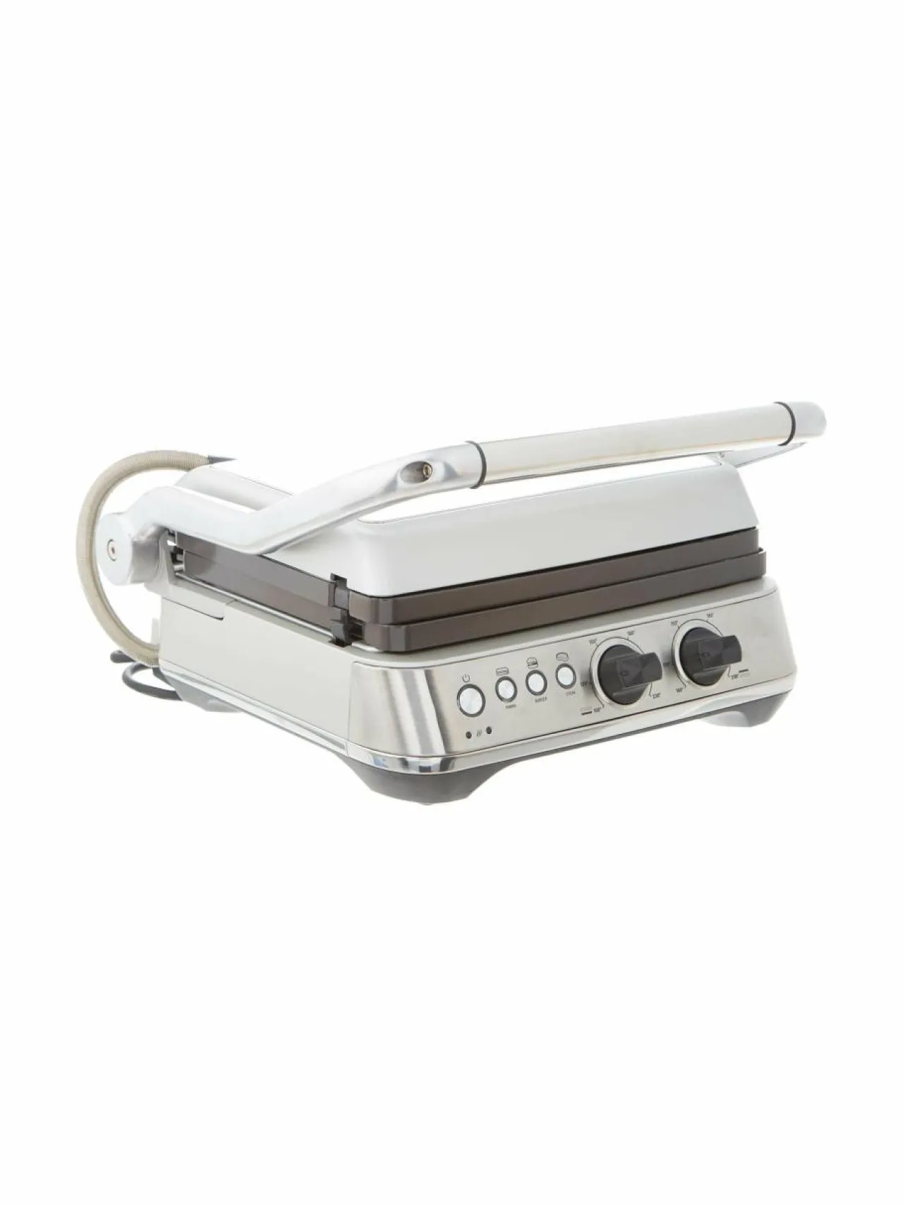 Grillit & Grillitarvikkeet<Sage The BBQ & Press -pöytägrilli BRUSHED STAINLESS STEEL